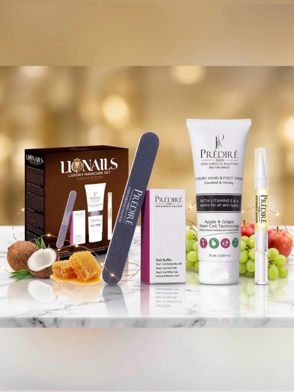 Luxury Hand & Foot Cream Set in White – Women Skincare
